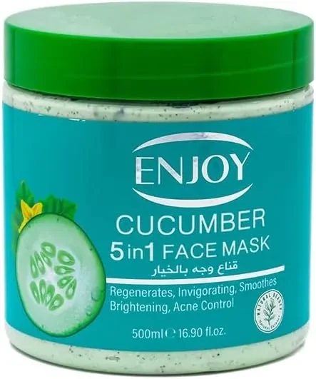 ماسك انجوي بالخيار تفتيح واشراقة للبشرة بتركيبة طبيعية