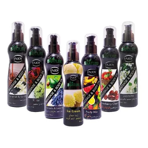 زيت مساج انجوي بالياسمين لراحة عميقة وترطيب ناعم