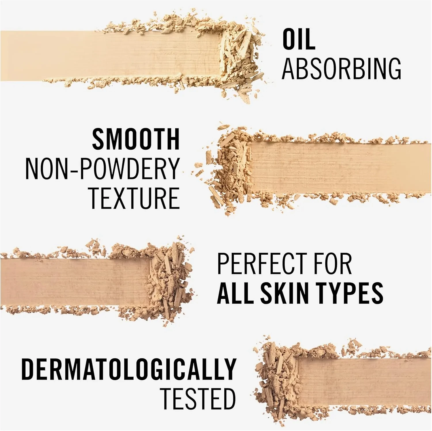 بودرة ستاي مات من ريميل 001 شفاف لتغطية مثالية