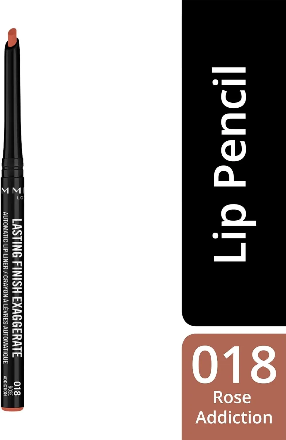 قلم تحديد شفاه ريميل 018 لاستنج فينيش تحديد مثالي يدوم ساعات