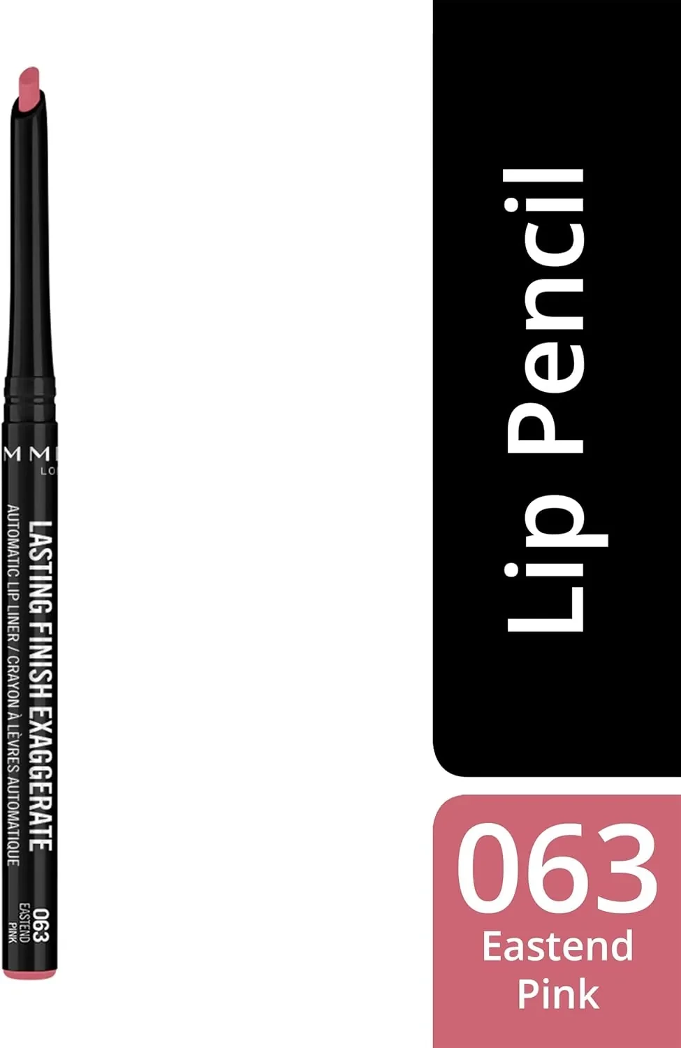 قلم شفاه ريميل اوتوماتيك 063 لون غني يدوم ساعات طويلة