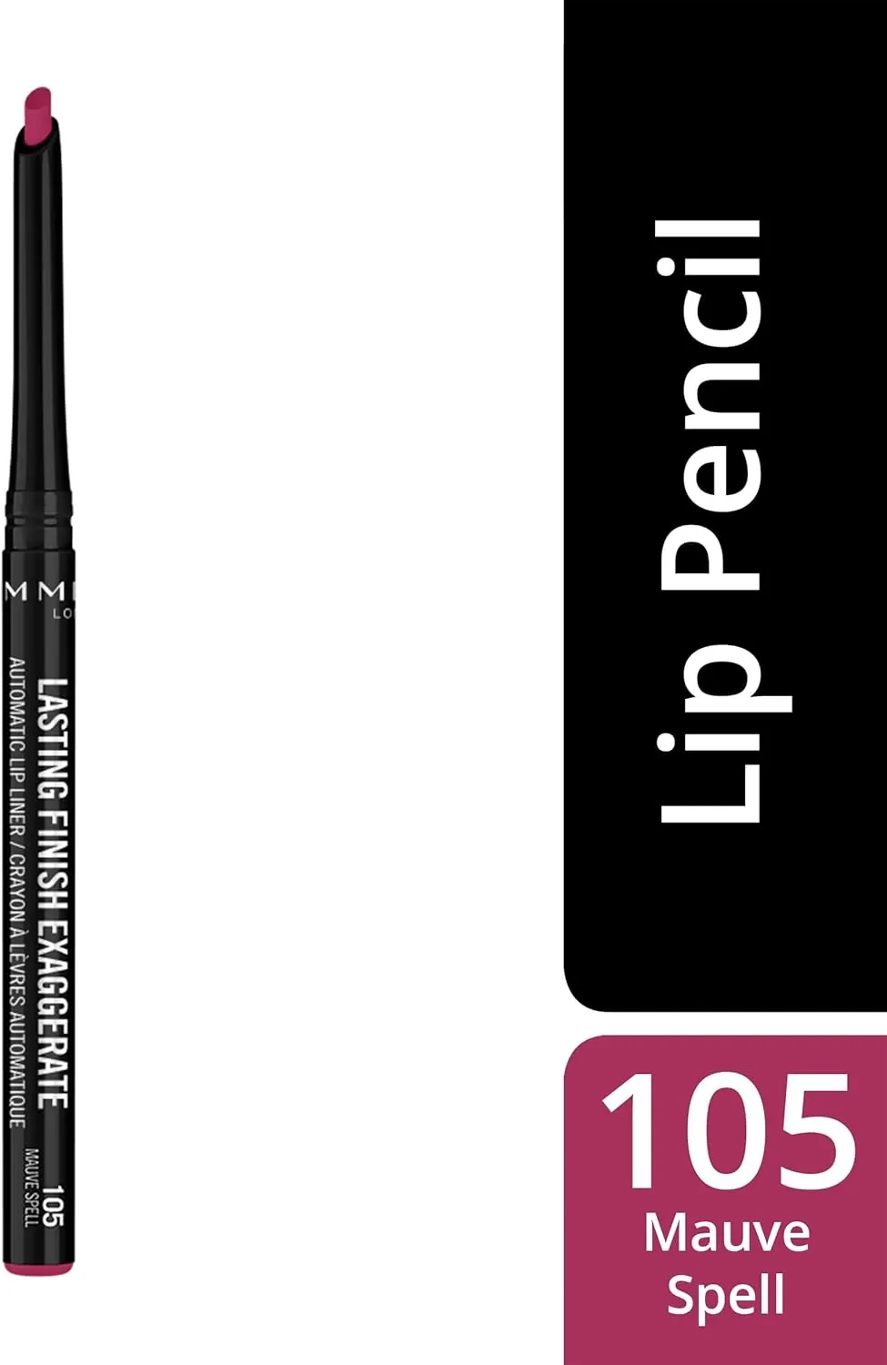 قلم شفاه ريميل اوتوماتيك 105 تحديد ناعم يمنع سيلان الروج