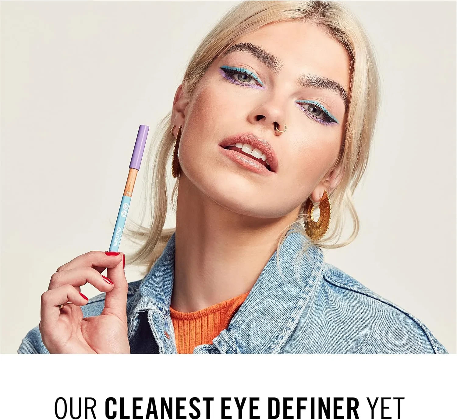 منتج قلم كحل ريميل كايند اند فري 003 بنفسجي انيق وجذاب