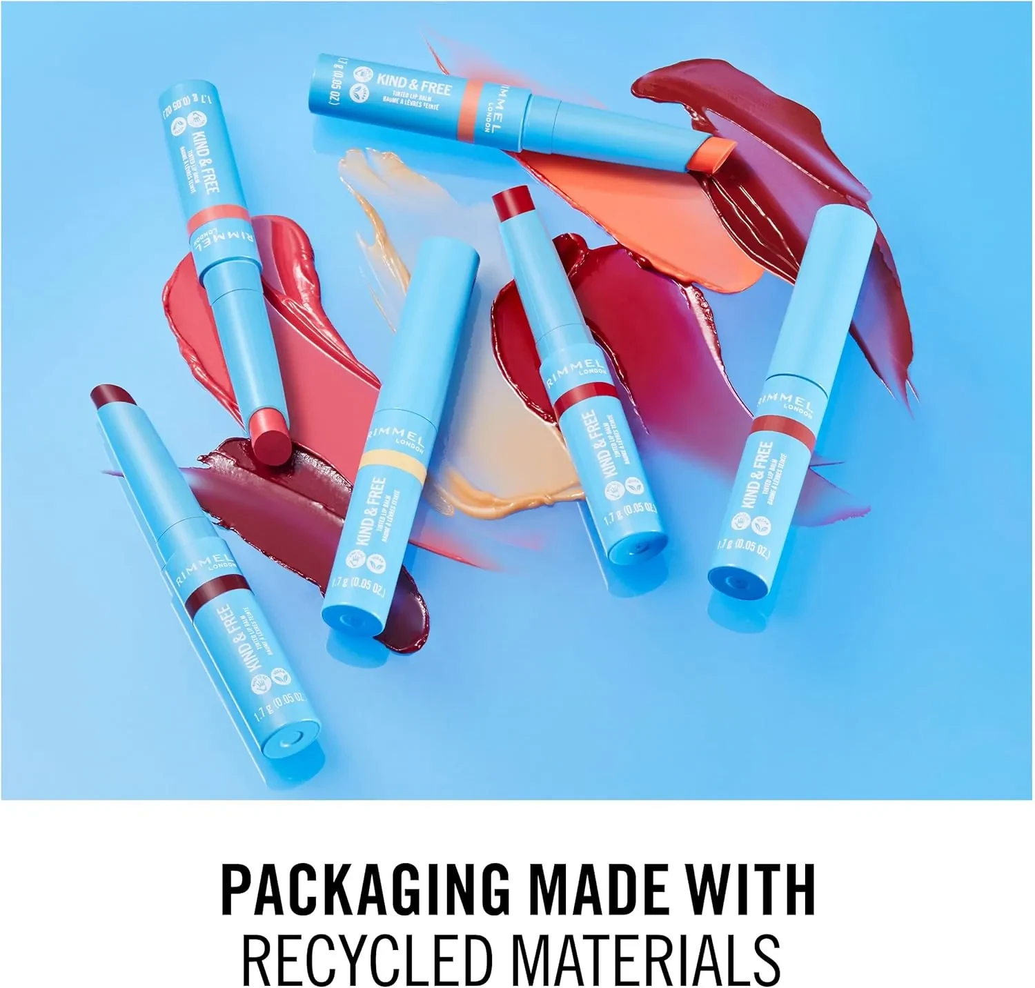 مرطب شفاه ريميل كايند آند فري شفاف ترطيب وحماية طوال اليوم