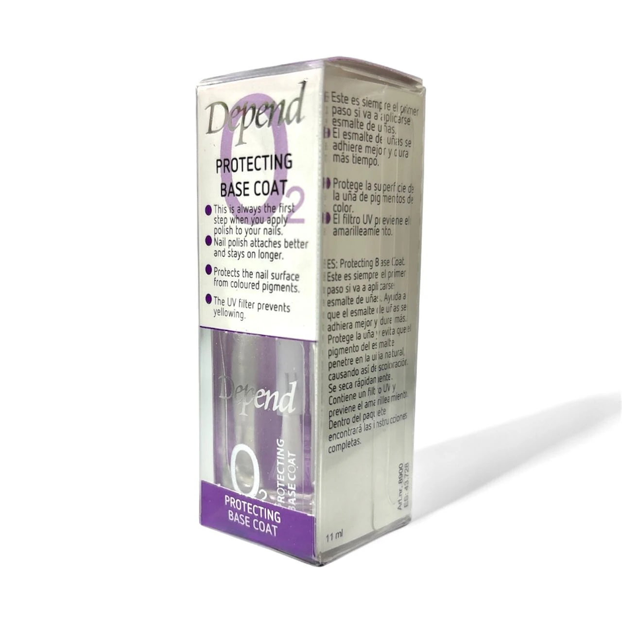 ديبيند اوكسجين طبقة اساسية لحماية وتقوية الاظافر