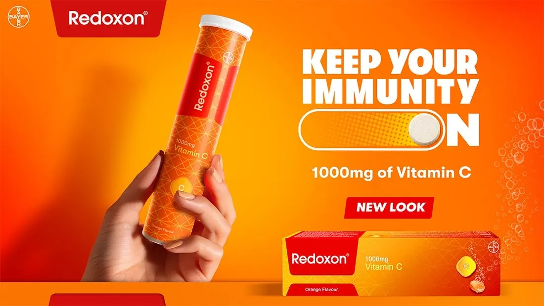 ريدروكسون فوار فيتامين سي لدعم جهاز المناعة