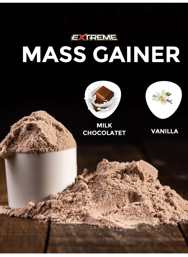 مكمل اكستريم ماس جينر شوكولاتة من بودي بيلدر لزيادة العضلات